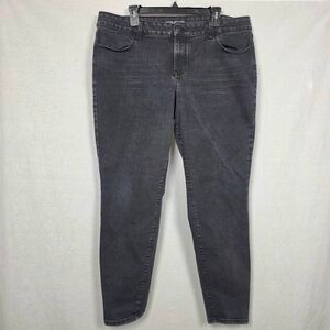 Maurices Mid Rise Skinny Jeans XXL Reg Black